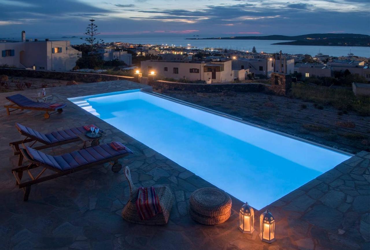 Orasea Villa With Private Pool Páros Buitenkant foto